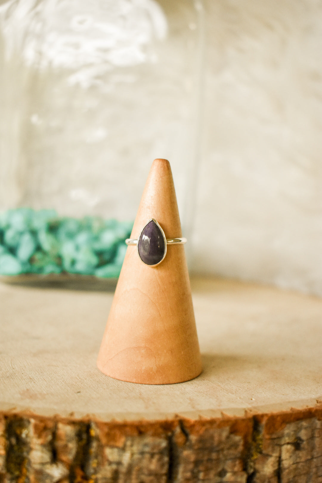 The Plum Ring size 8.5