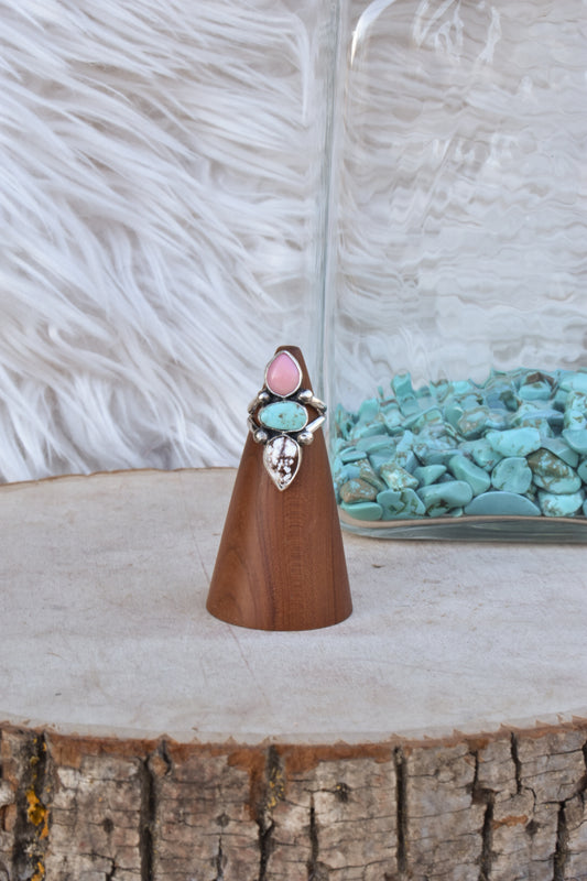 the cotton candy cowgirl ring size 7