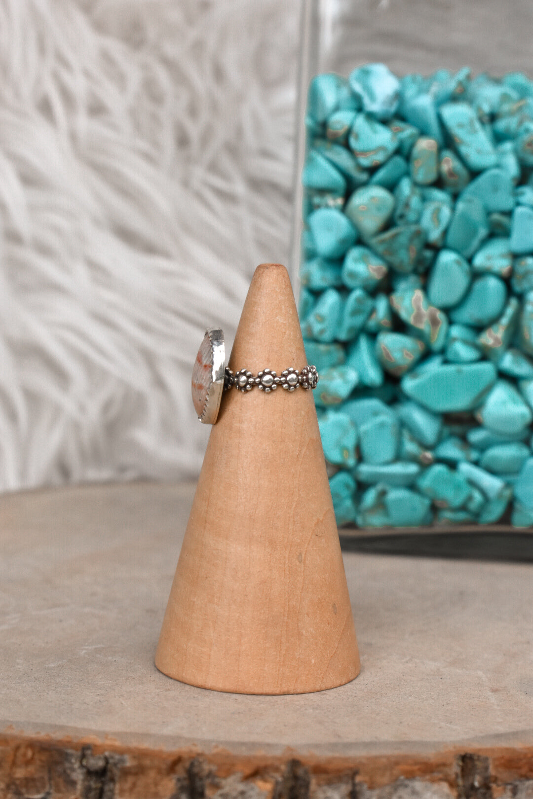 the flower shell ring size 5