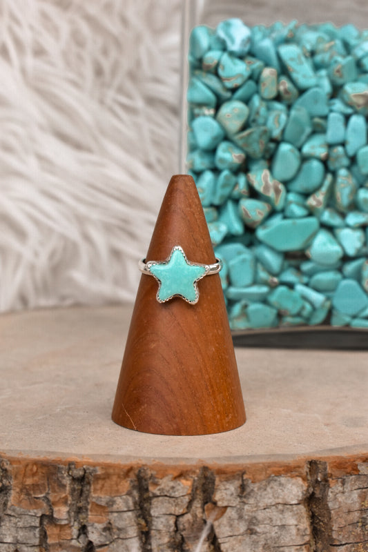 the aqua spur ring size 10